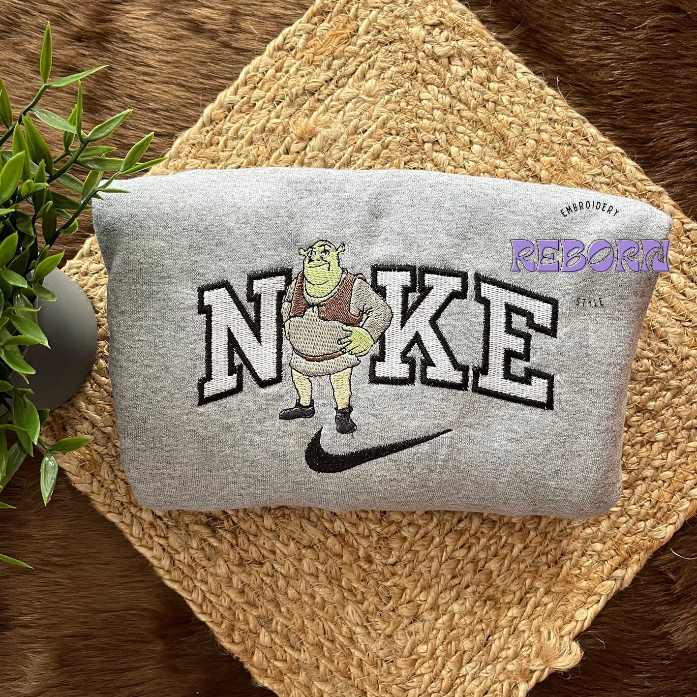 Camiseta Shrek Bordado