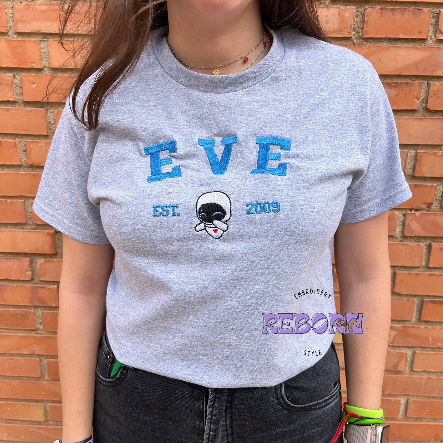 Camiseta Eve Bordada