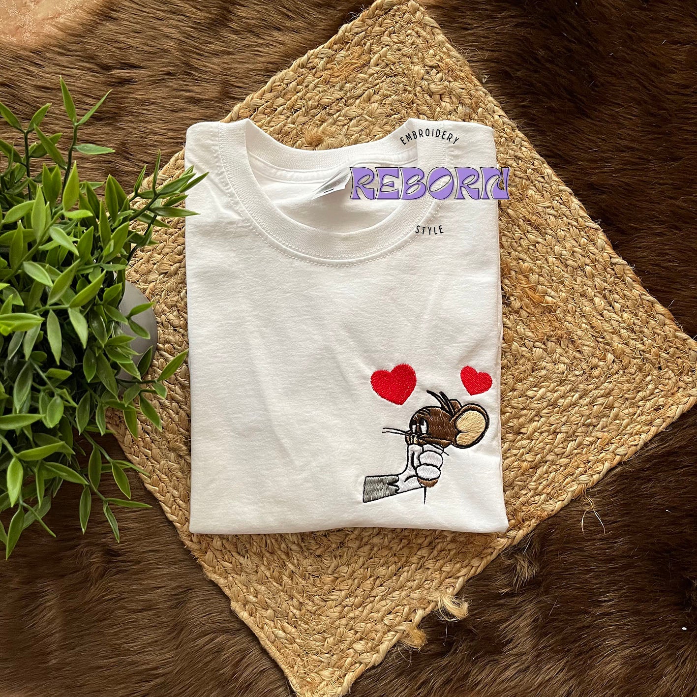 Camiseta Jerry Love Bordada