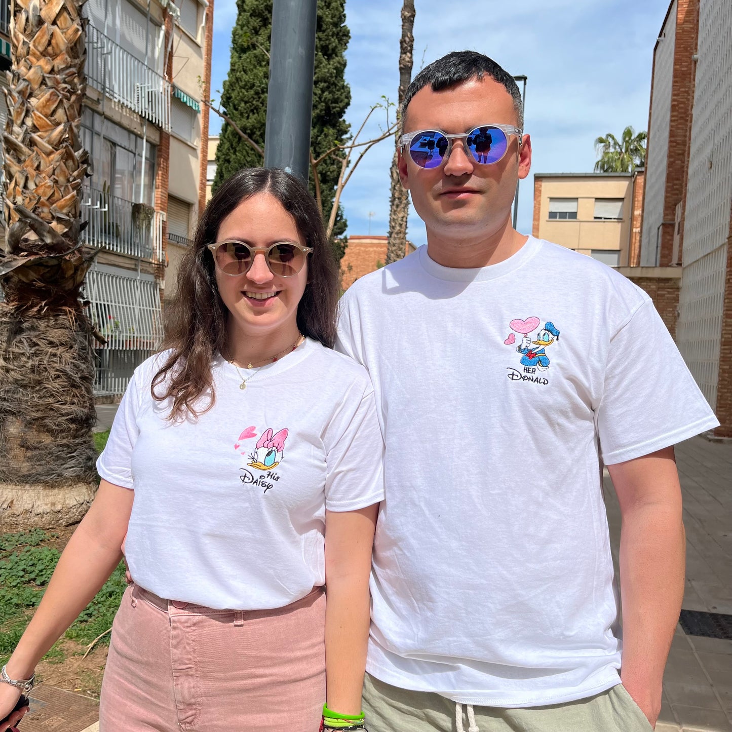 Pack Camisetas Donald & Daisy Bordadas