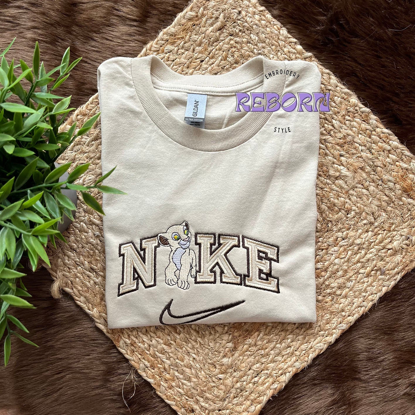 Camiseta Nala Bordado