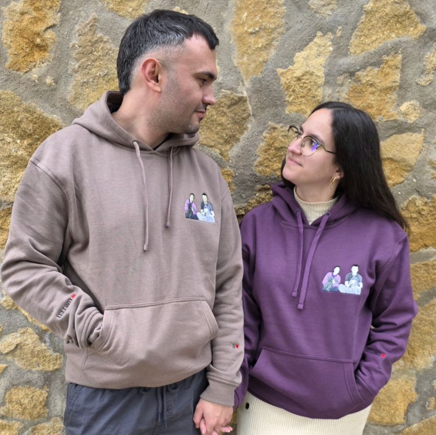 Pack 2 Sudaderas retrato personalizado