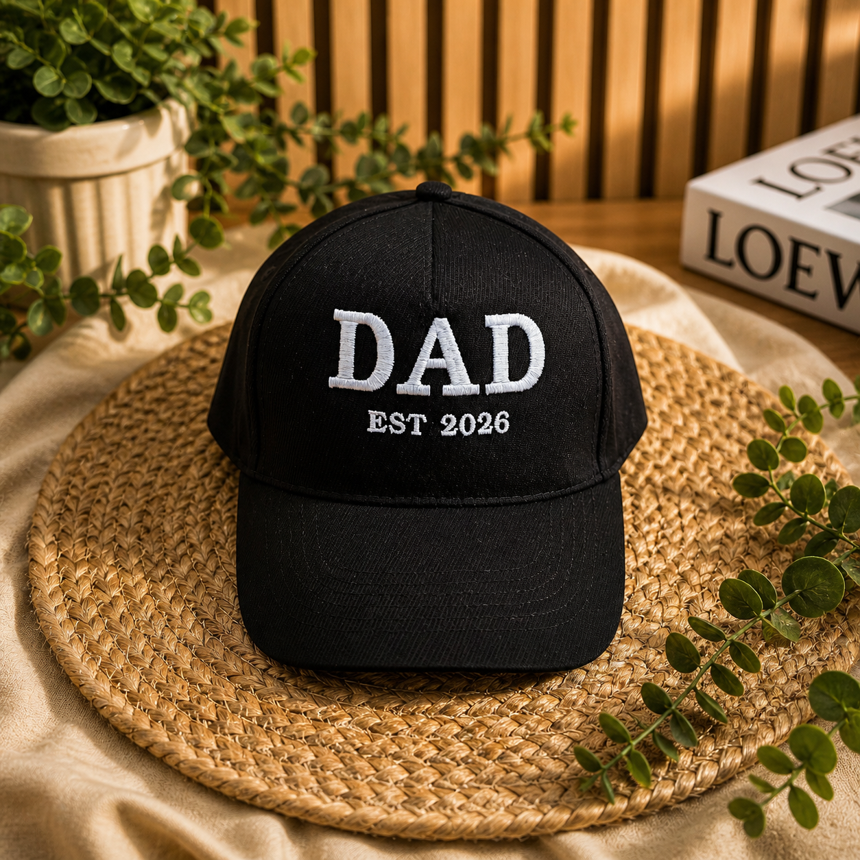 Gorra  MOM / DAD con año