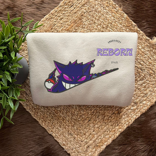 Camiseta Gengar Bordado